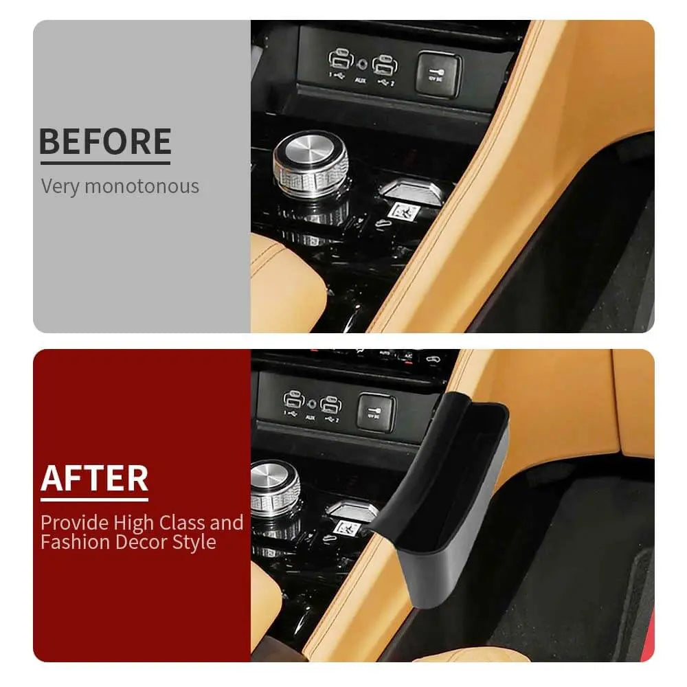 For 2021+ Jeep Grand Cherokee L Center Console Gear Shift Side Storage Box Organizer Tray