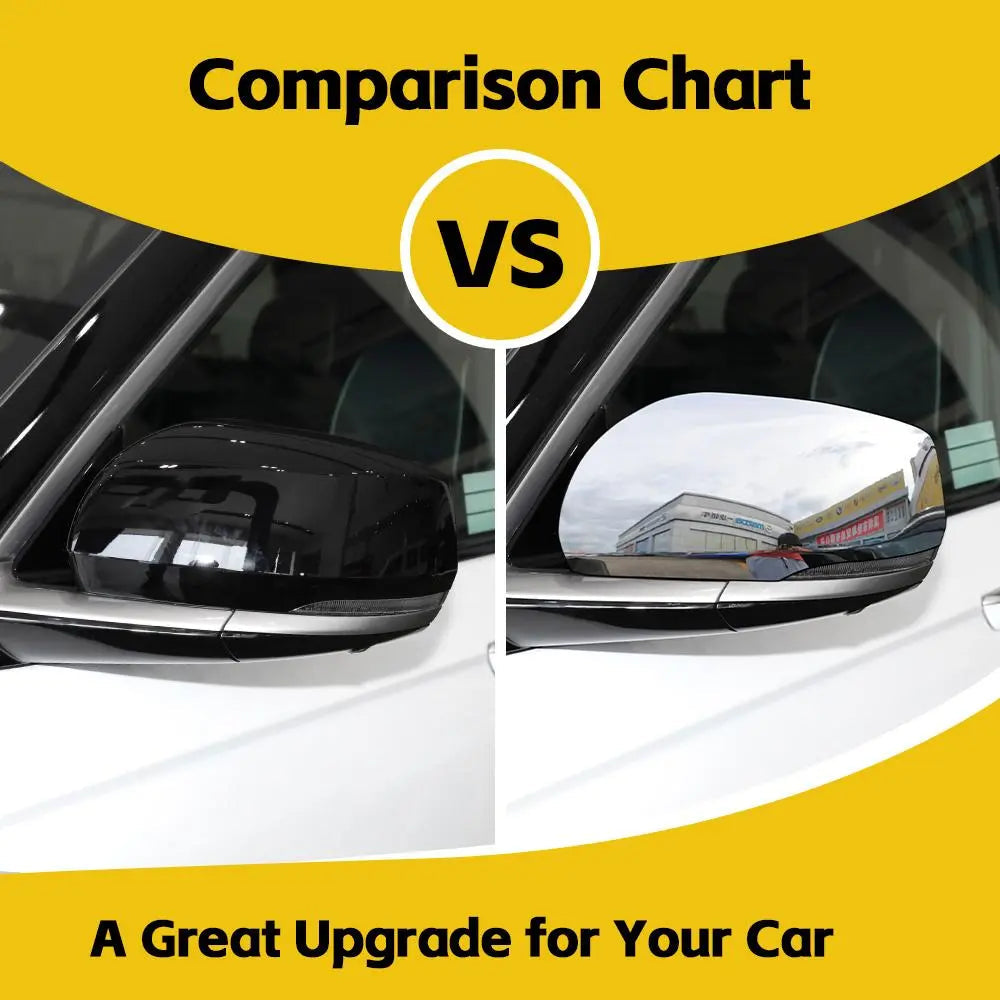 For 2021+ Jeep Grand Cherokee L Rearview Mirror Cover Cap Trim