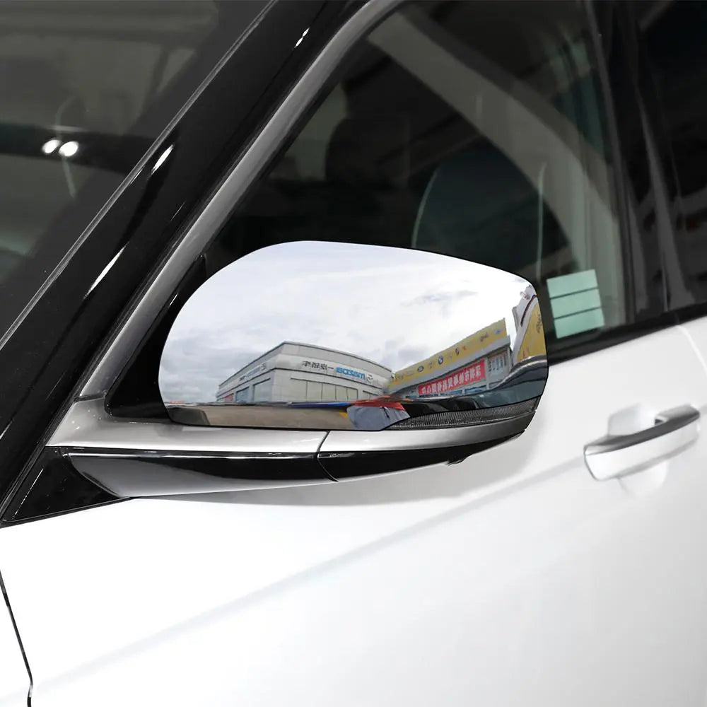 For 2021+ Jeep Grand Cherokee L Rearview Mirror Cover Cap Trim
