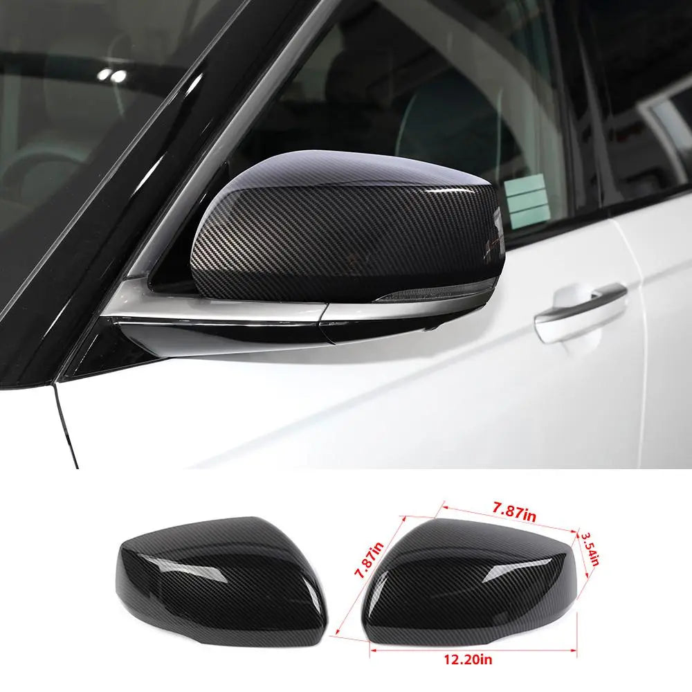 For 2021+ Jeep Grand Cherokee L Rearview Mirror Cover Cap Trim