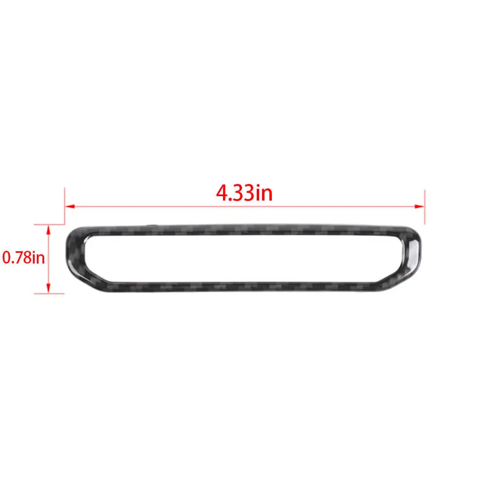 For 2021+ Jeep Wrangler JL 4Xe Electric Mode Button Switch Cover Trim Bezel