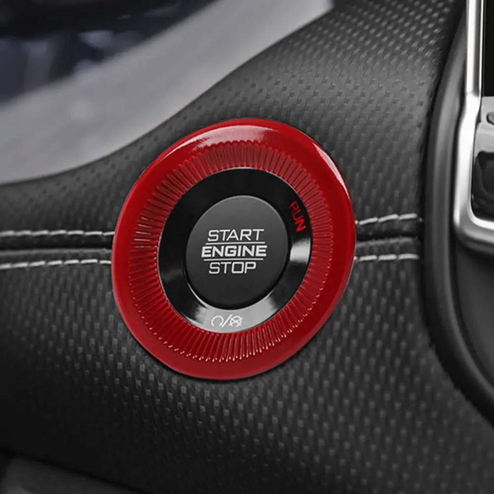 For 2022+ Jeep Compass Interior One-Button Start Switch Cover Trim