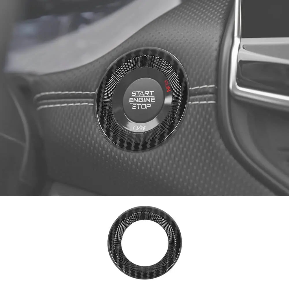 For 2022+ Jeep Compass Interior One-Button Start Switch Cover Trim