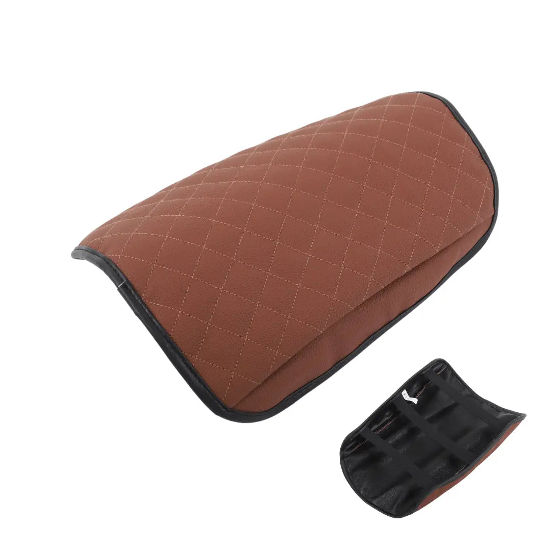 For 2022+ Jeep Grand Cherokee Center Console Armrest Pad Cover – Leather Protective Lid Cover