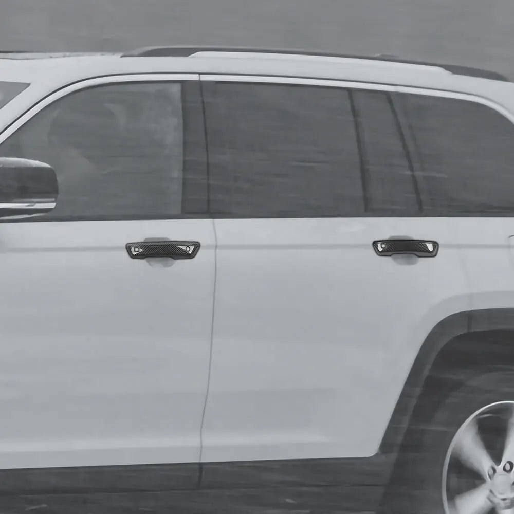 For 2022+ Jeep Grand Cherokee L Exterior Door Handle Cover Trim Kit