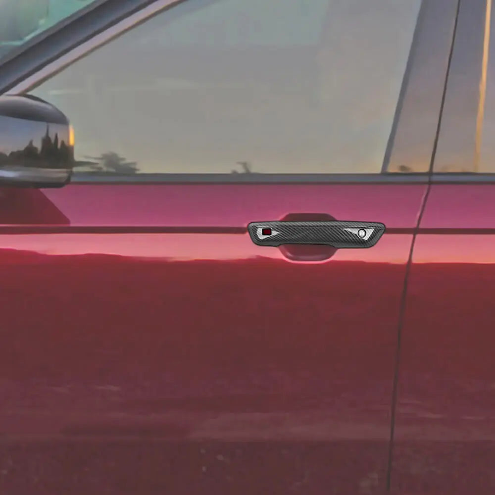 For 2022+ Jeep Grand Cherokee L Exterior Door Handle Cover Trim Kit