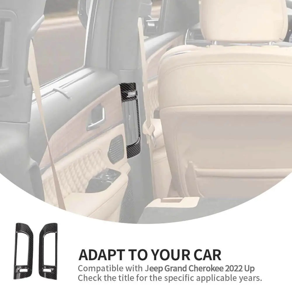 For 2022+ Jeep Grand Cherokee L B Pillar Air Vent Outlet Cover Trim