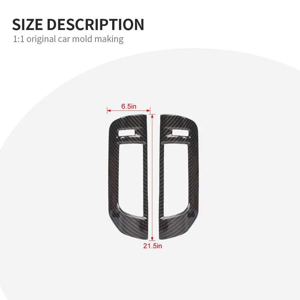 For 2022+ Jeep Grand Cherokee L B Pillar Air Vent Outlet Cover Trim