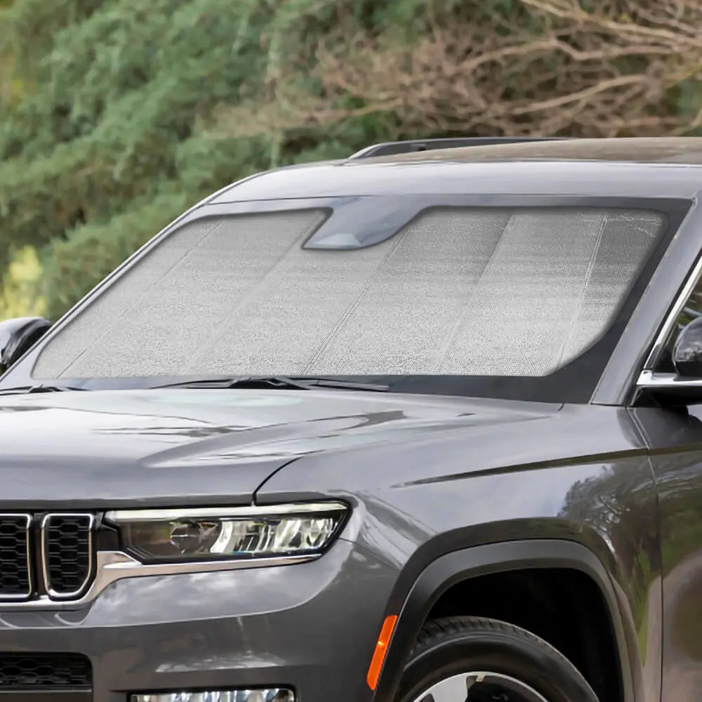 For 2022+ Jeep Grand Cherokee L Front Windshield Visor Sun Shade UV Blocking Insulate