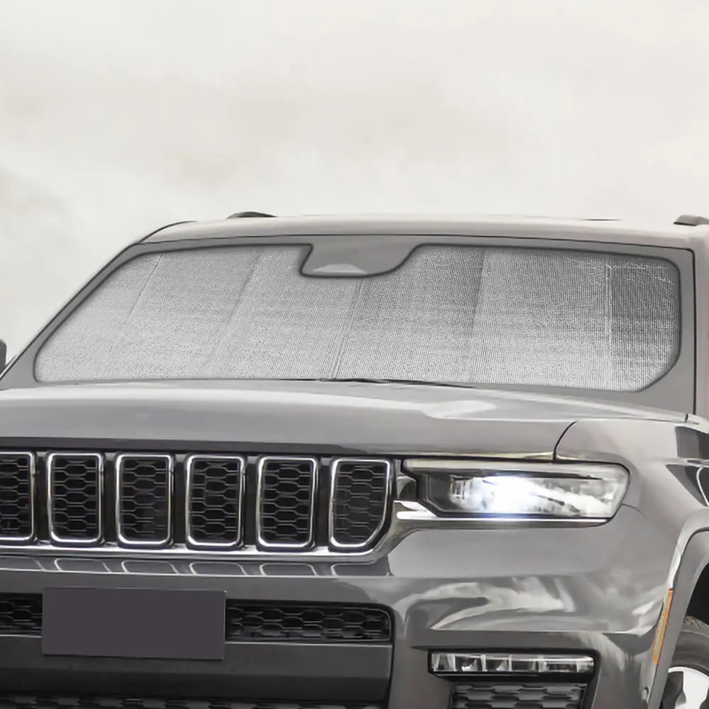 For 2022+ Jeep Grand Cherokee L Front Windshield Visor Sun Shade UV Blocking Insulate