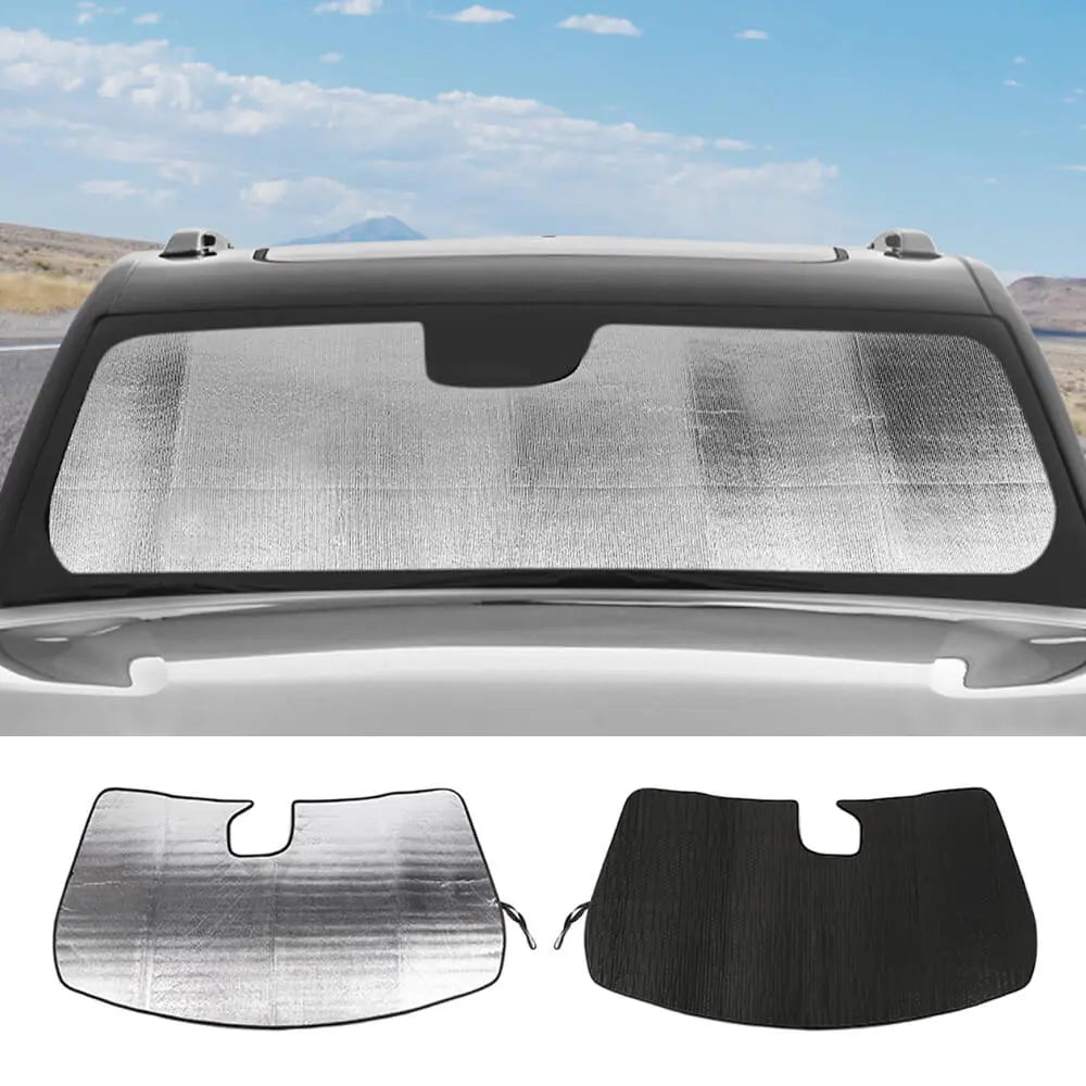 For 2022+ Jeep Grand Cherokee L Front Windshield Visor Sun Shade UV Blocking Insulate