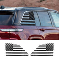 For 2022+ Jeep Grand Cherokee L Rear Window Decals Sticker Trim US Flag