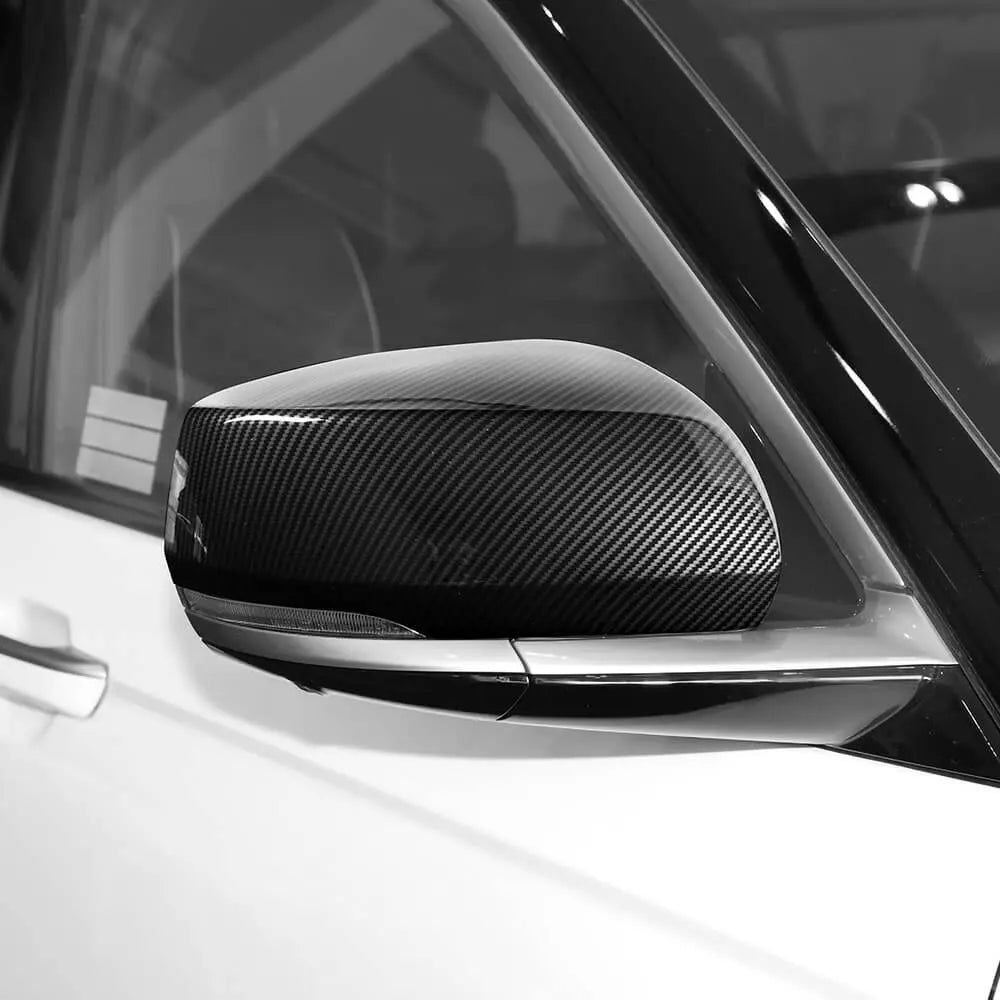 For 2022+ Jeep Grand Cherokee L Rearview Side Mirror Cover & Door Handles Trim Kit