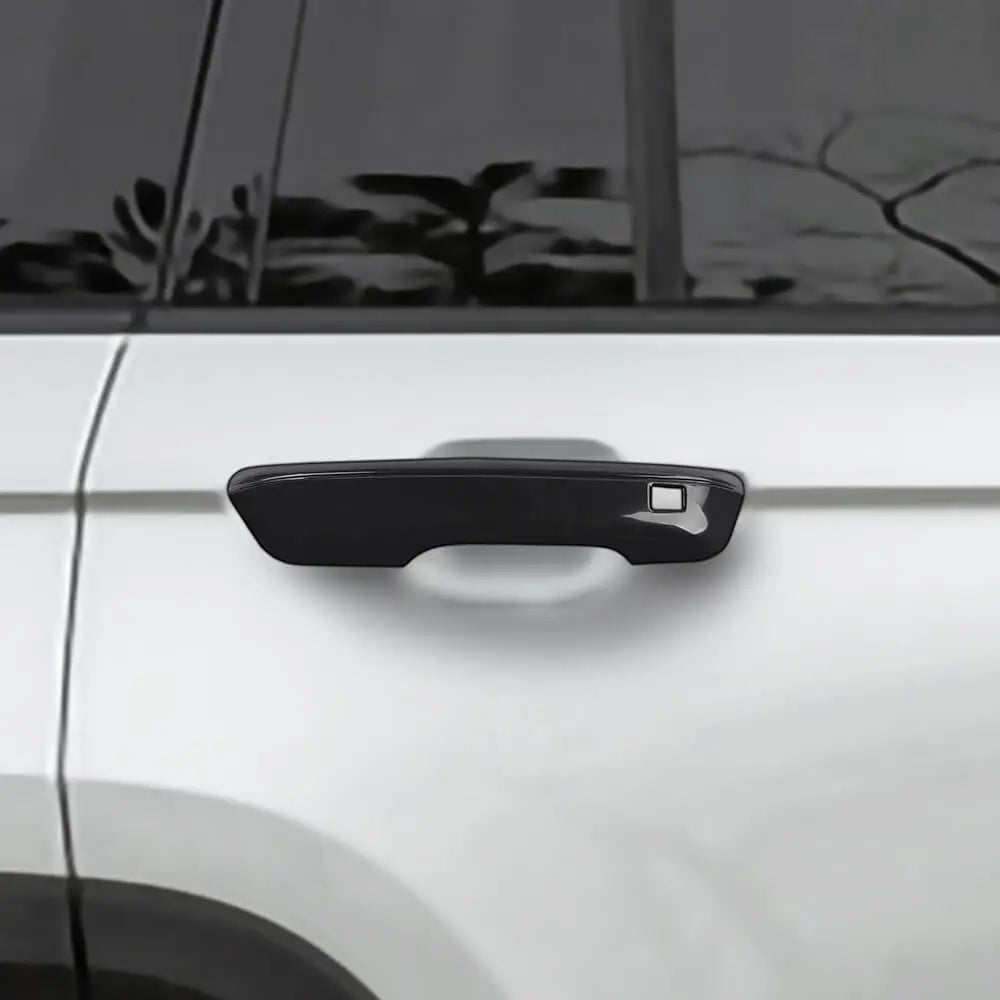 For 2022+ Jeep Grand Cherokee L Rearview Side Mirror Cover & Door Handles Trim Kit