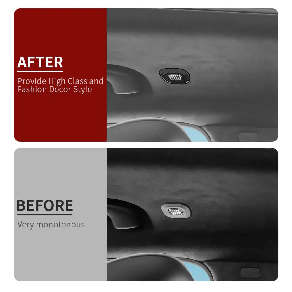 For 2022+ Jeep Grand Cherokee L Roof Speaker&Reading Light Decor Trim