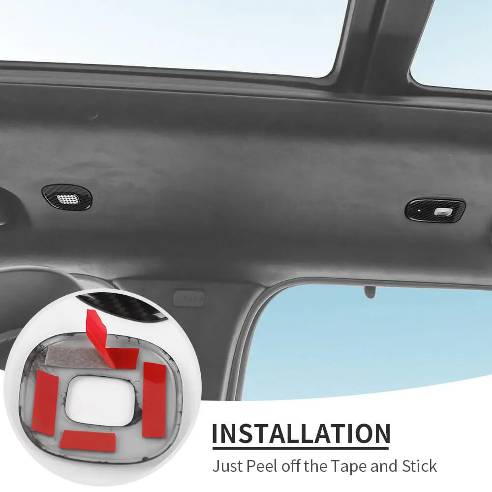 For 2022+ Jeep Grand Cherokee L Roof Speaker&Reading Light Decor Trim