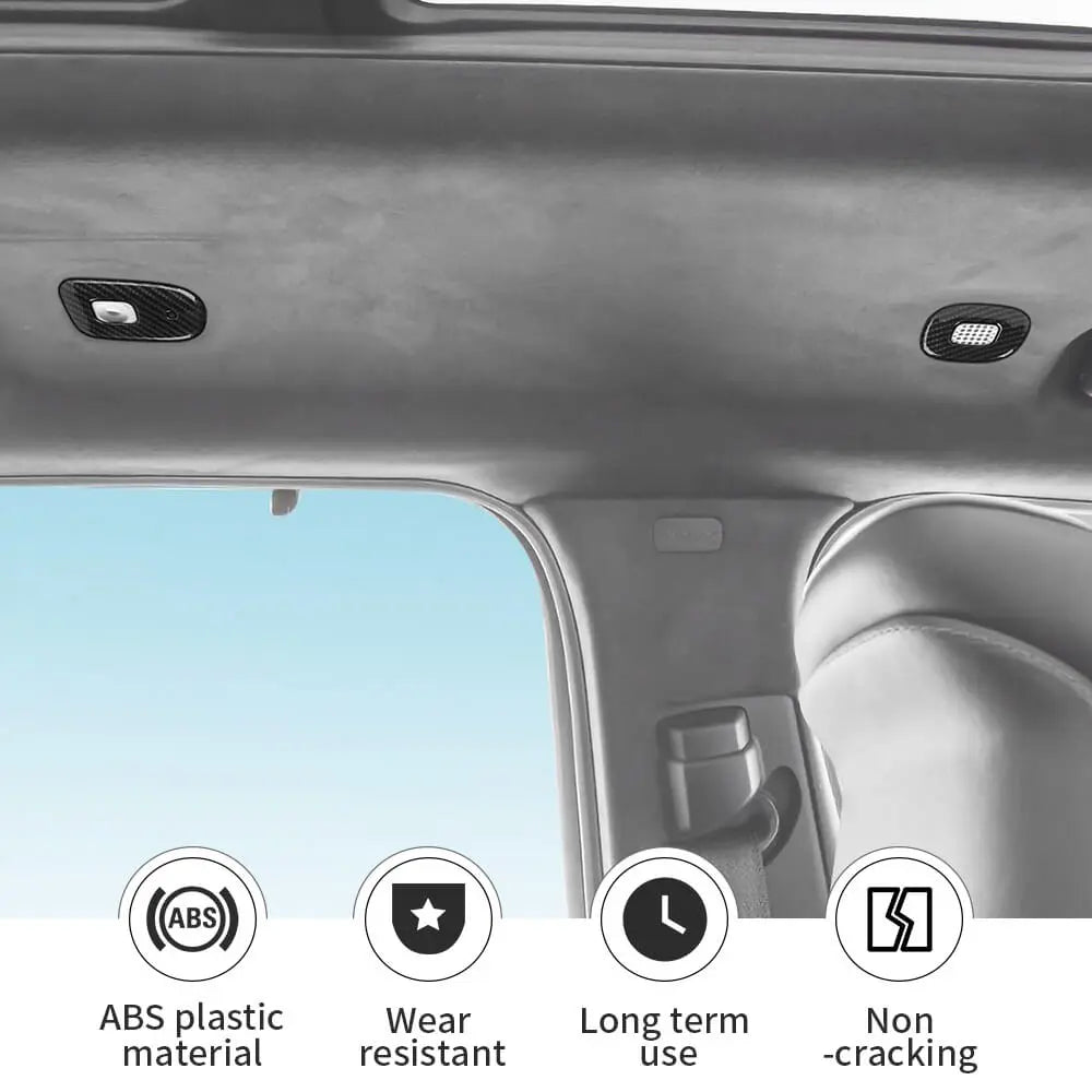 For 2022+ Jeep Grand Cherokee L Roof Speaker&Reading Light Decor Trim