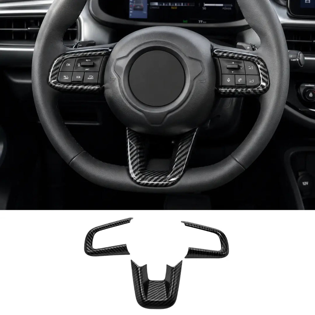 For 2023+ Jeep Avenger Center Console Steering Wheel Control Decor Trim Cover