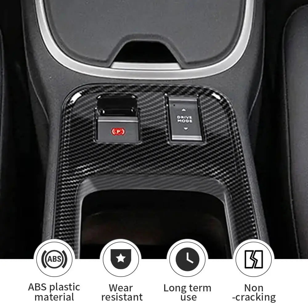 For 2023+ Jeep Avenger Central Cup Holder Control panel Frame Trim