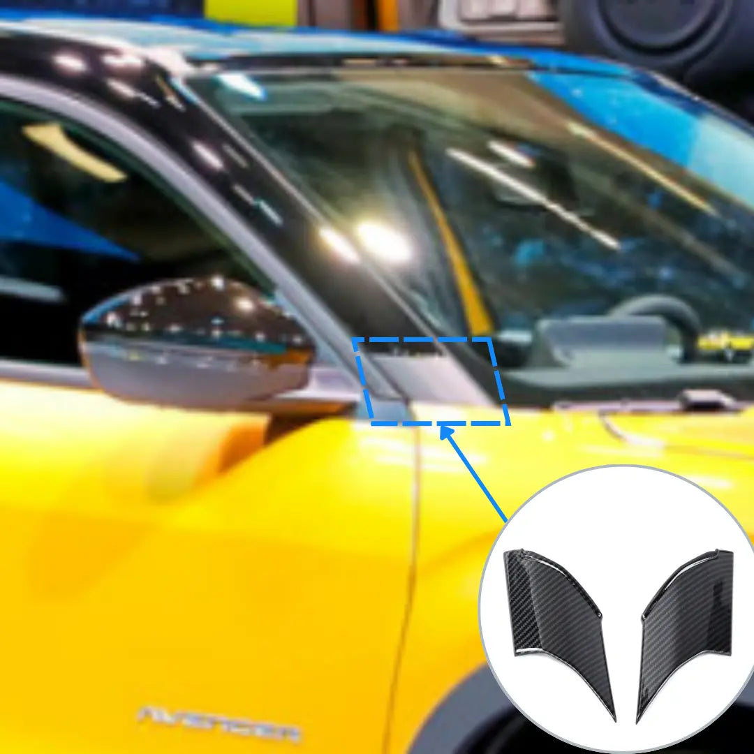 For 2023+ Jeep Avenger Exterior Front A-pillar Panel Frame Trim Cover