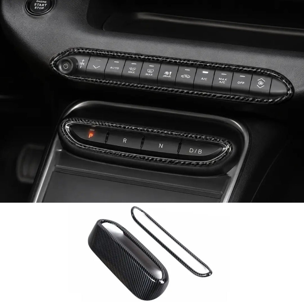 For 2023+ Jeep Avenger Front Central Control Switch Panel Trim Cover