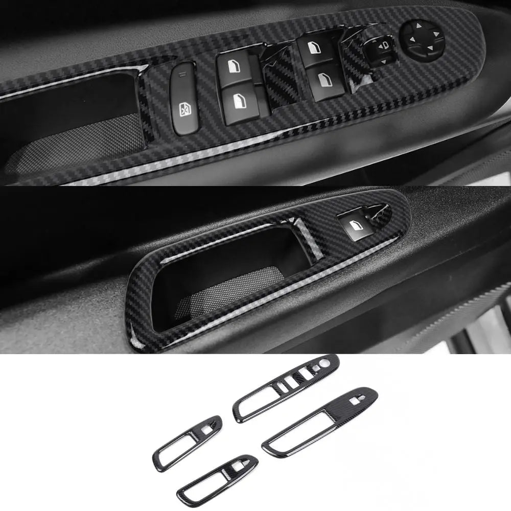 For 2023+ Jeep Avenger Window Switch Lift Frame Button Cover Decor Trim