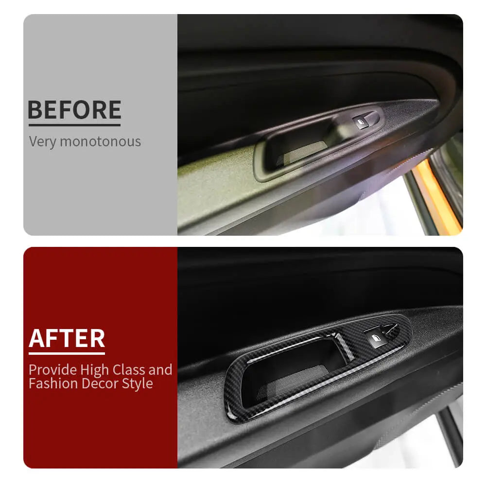 For 2023+ Jeep Avenger Window Switch Lift Frame Button Cover Decor Trim
