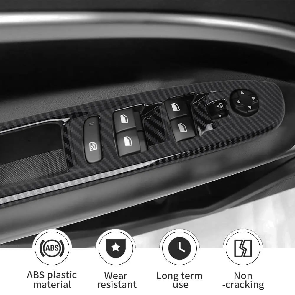 For 2023+ Jeep Avenger Window Switch Lift Frame Button Cover Decor Trim
