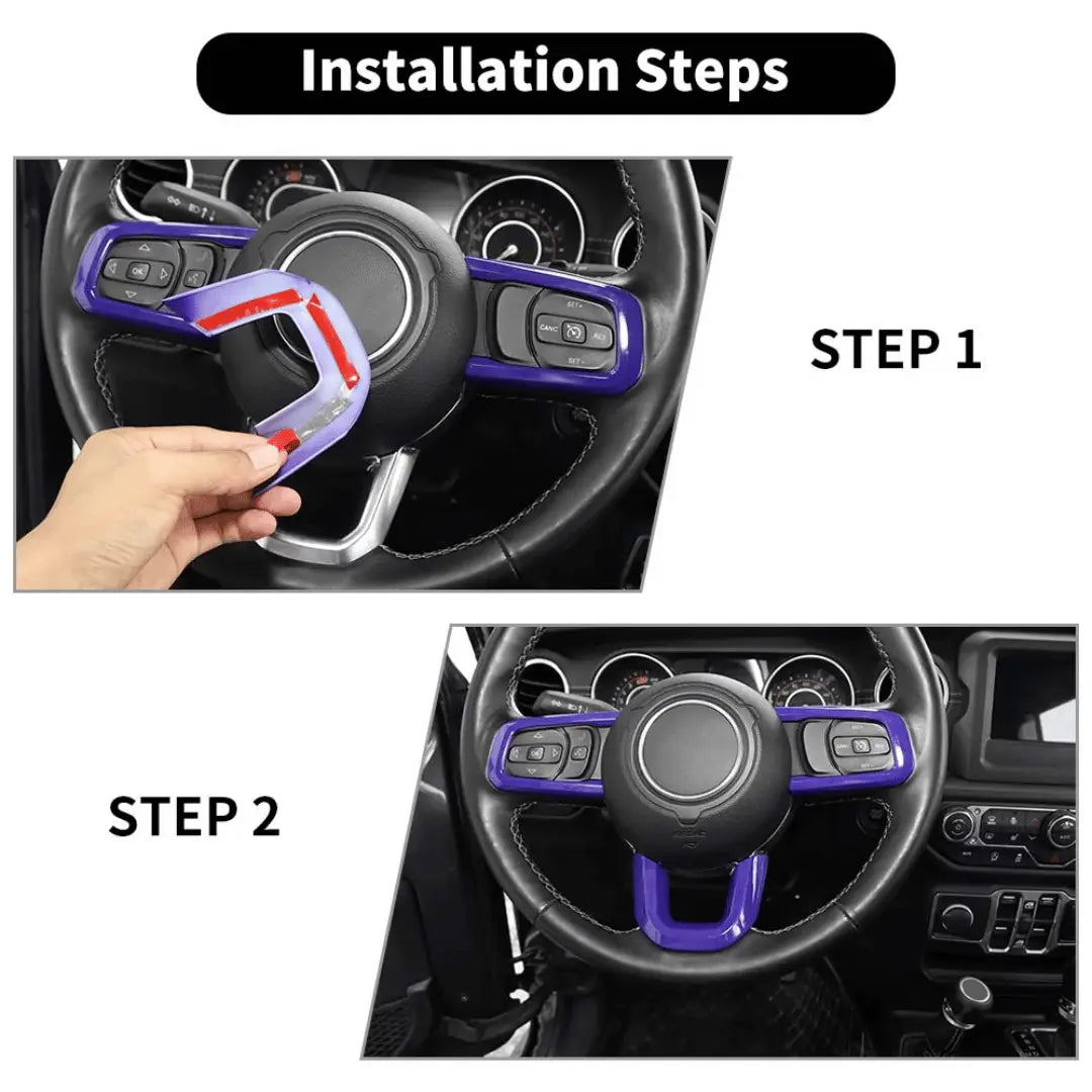 For 2024+ Jeep Wrangler JL/Gladiator JT 17 x Center Console/Roof Decoration Trim Kit