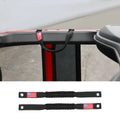 For 2024+ Jeep Wrangler JL/Gladiator JT 2 x Roll Bar Roof Top Paracord Grab Handles Grip US Flag