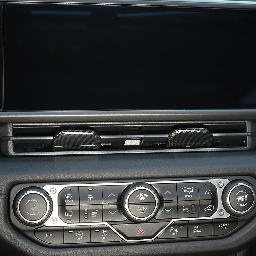 For 2024+ Jeep Wrangler JL/Gladiator JT Central Air Vent Outlet Adjust Cover Trim Decors