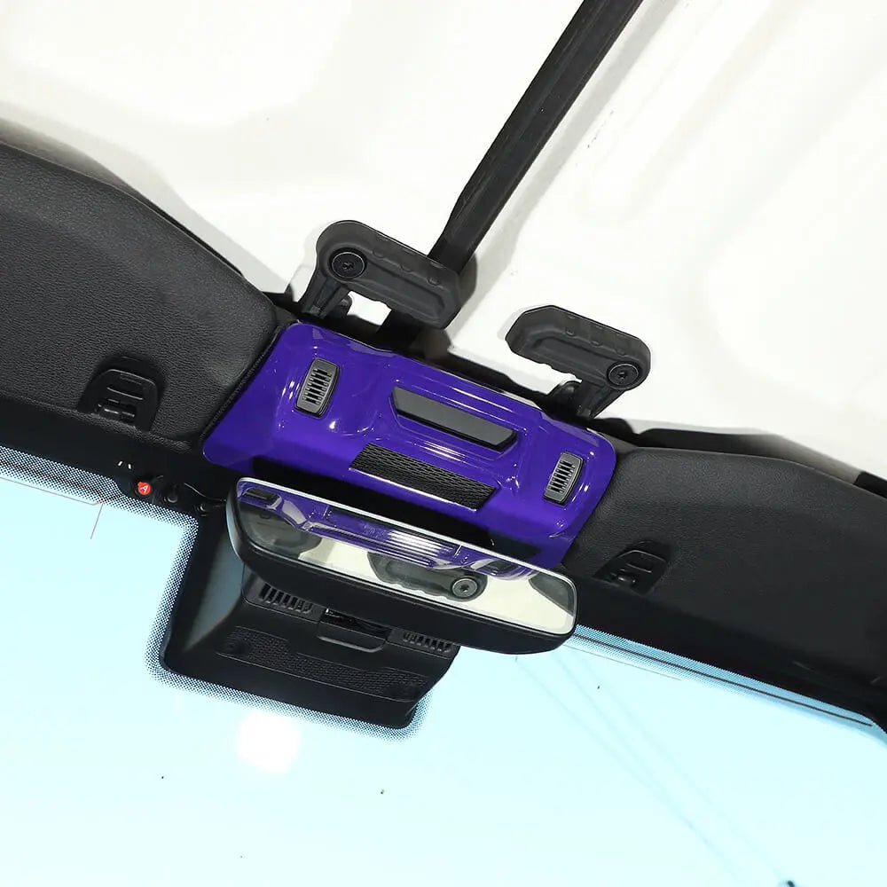 For 2024+ Jeep Wrangler JL/ Gladiator JT Inner Rearview Mirror Base Panel Cover Trim