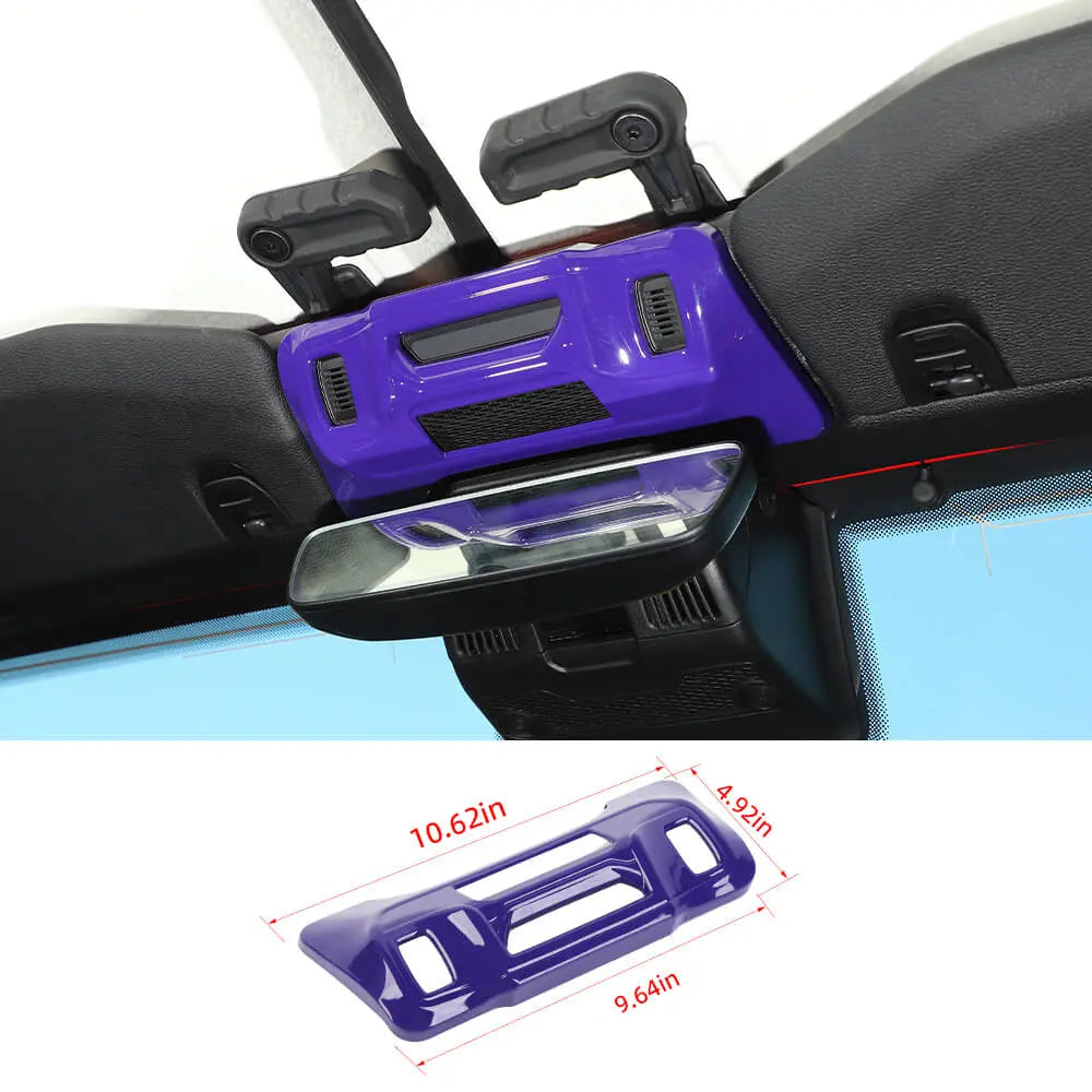 For 2024+ Jeep Wrangler JL/ Gladiator JT Inner Rearview Mirror Base Panel Cover Trim