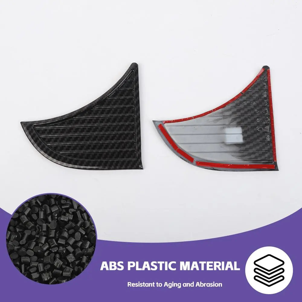 For 2024+ Jeep Wrangler JL/Gladiator JT Side Triangle Grill Trim Covers