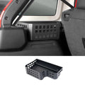 For 2024+ Jeep Wrangler JL Rear Trunk Side Cargo Holder Storage Organizer Box