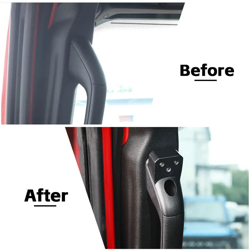 For 2024+ Jeep Wrangler JL & Gladiator JT A-Pillar Grab Bar Base Mount Solution