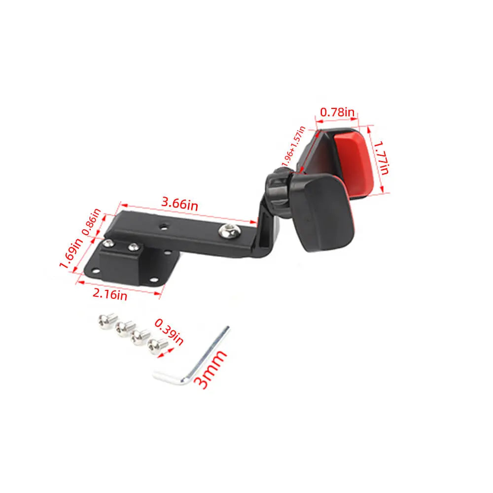 For 2024+ Jeep Wrangler JL & Gladiator JT Car Center Console Cell Phone Holder Stand