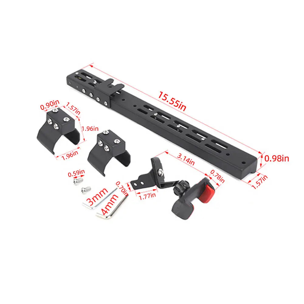 For 2024+ Jeep Wrangler JL & Gladiator JT Co-pilot Handle Extension Cell Phone Holder