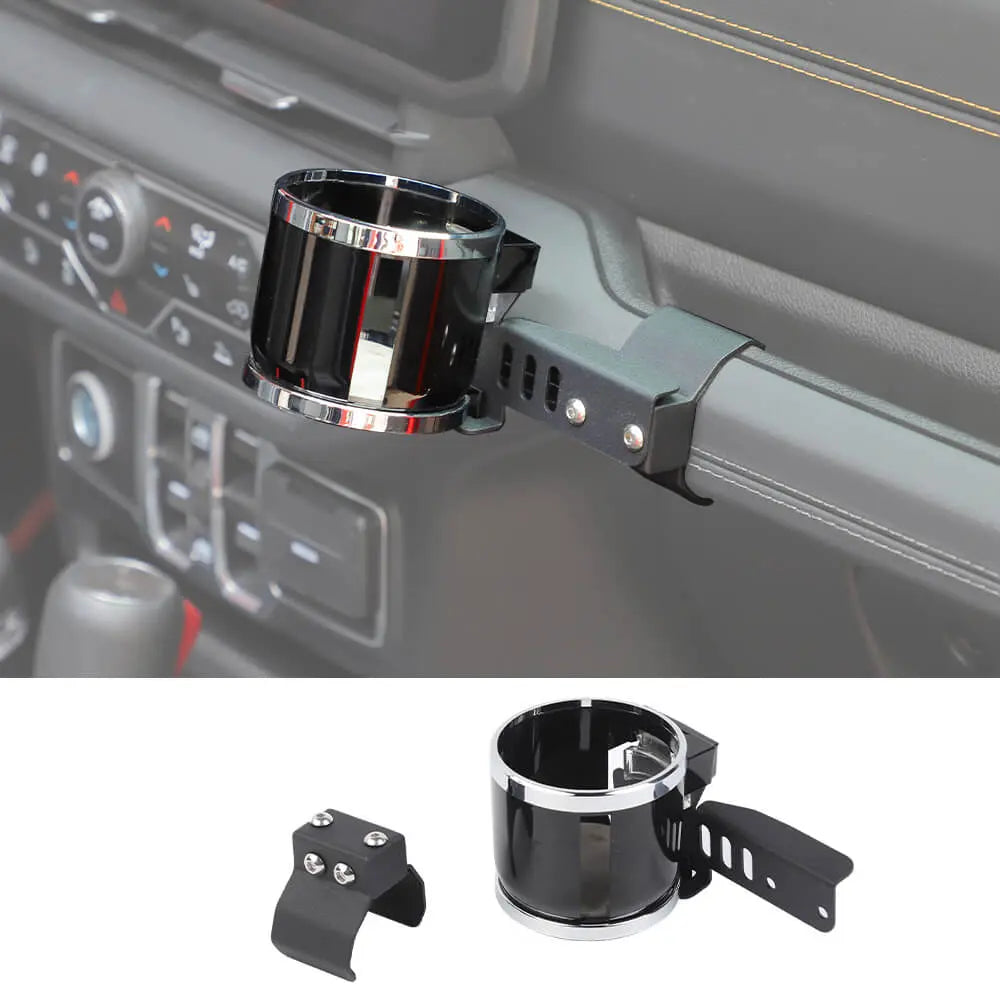 For 2024+ Jeep Wrangler JL & Gladiator JT Co-pilot Handle Water Cup Holder Stand Bracket