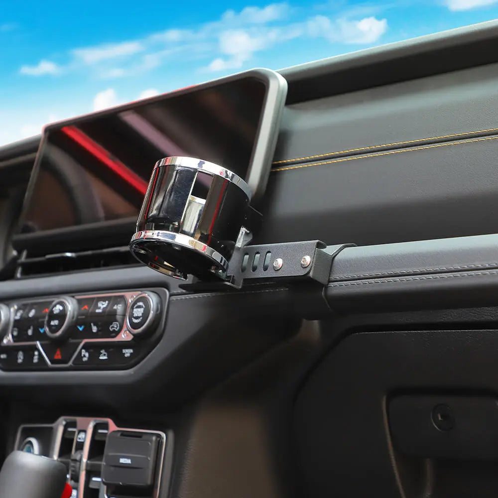 For 2024+ Jeep Wrangler JL & Gladiator JT Co-pilot Handle Water Cup Holder Stand Bracket