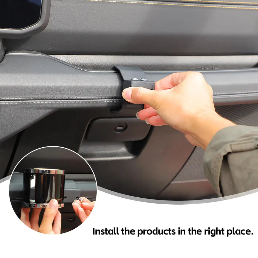 For 2024+ Jeep Wrangler JL & Gladiator JT Co-pilot Handle Water Cup Holder Stand Bracket