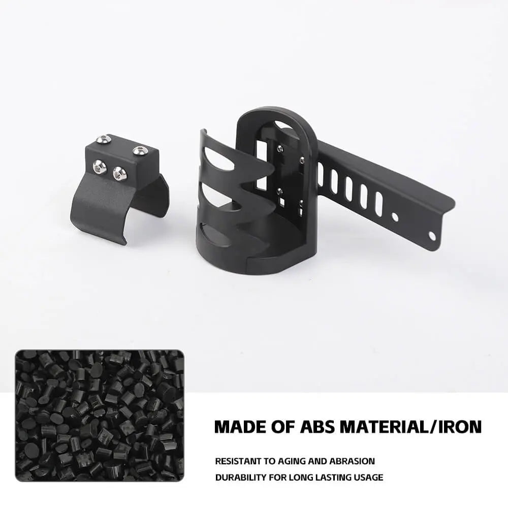 For 2024+ Jeep Wrangler JL & Gladiator JT Co-pilot Handlebar Water Cup Holder Mount Bracker