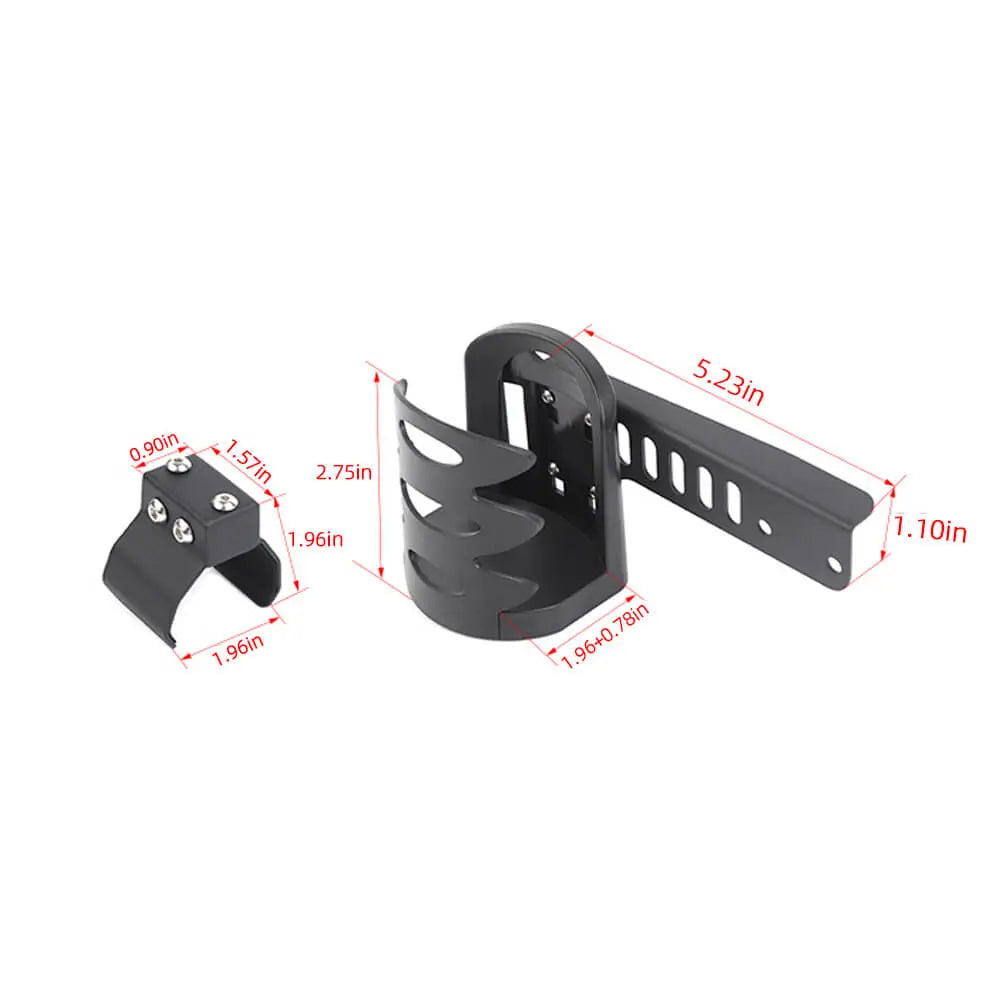 For 2024+ Jeep Wrangler JL & Gladiator JT Co-pilot Handlebar Water Cup Holder Mount Bracker