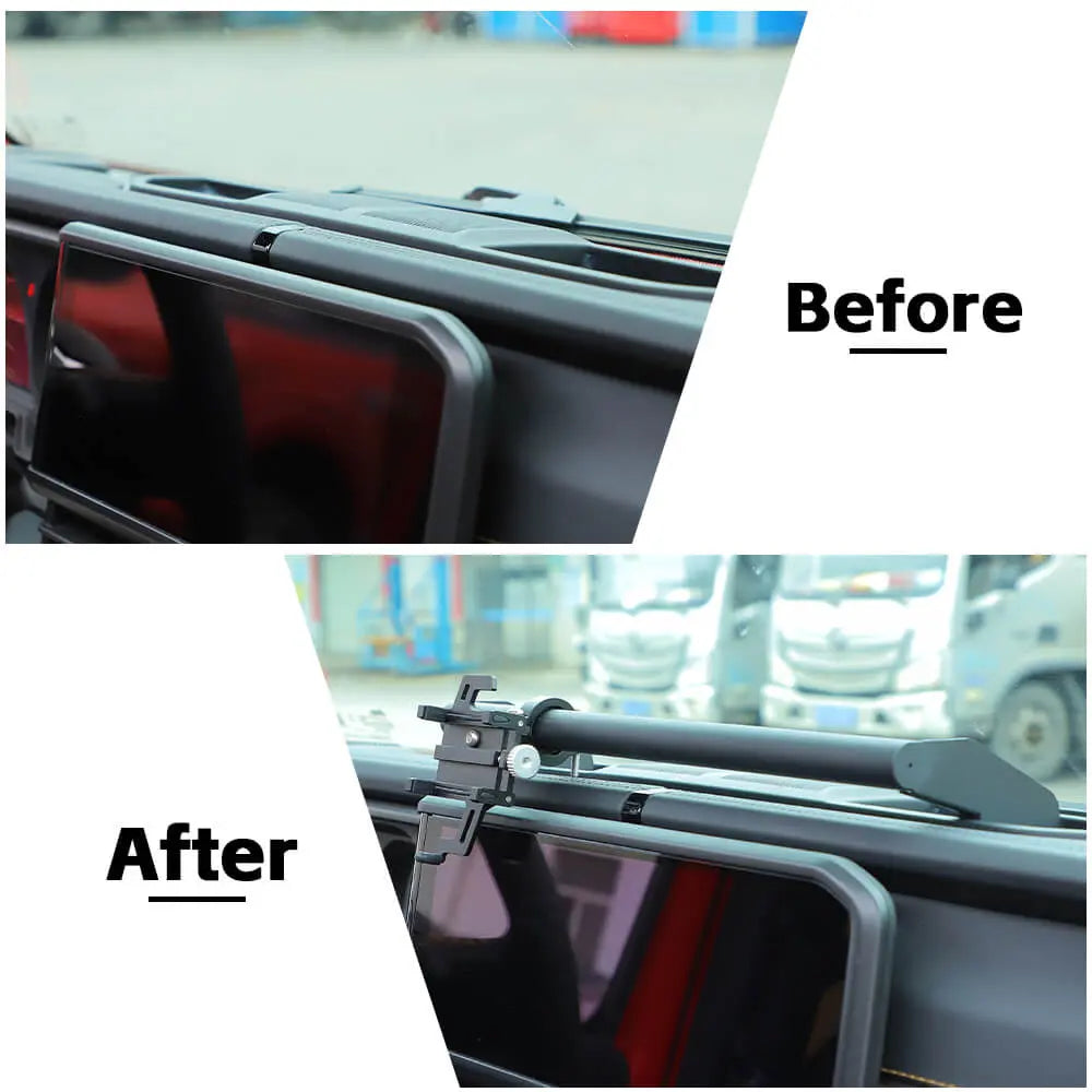 For 2024+ Jeep Wrangler JL & Gladiator JT Dashboard Mobile Phone Holder Rod Bracket