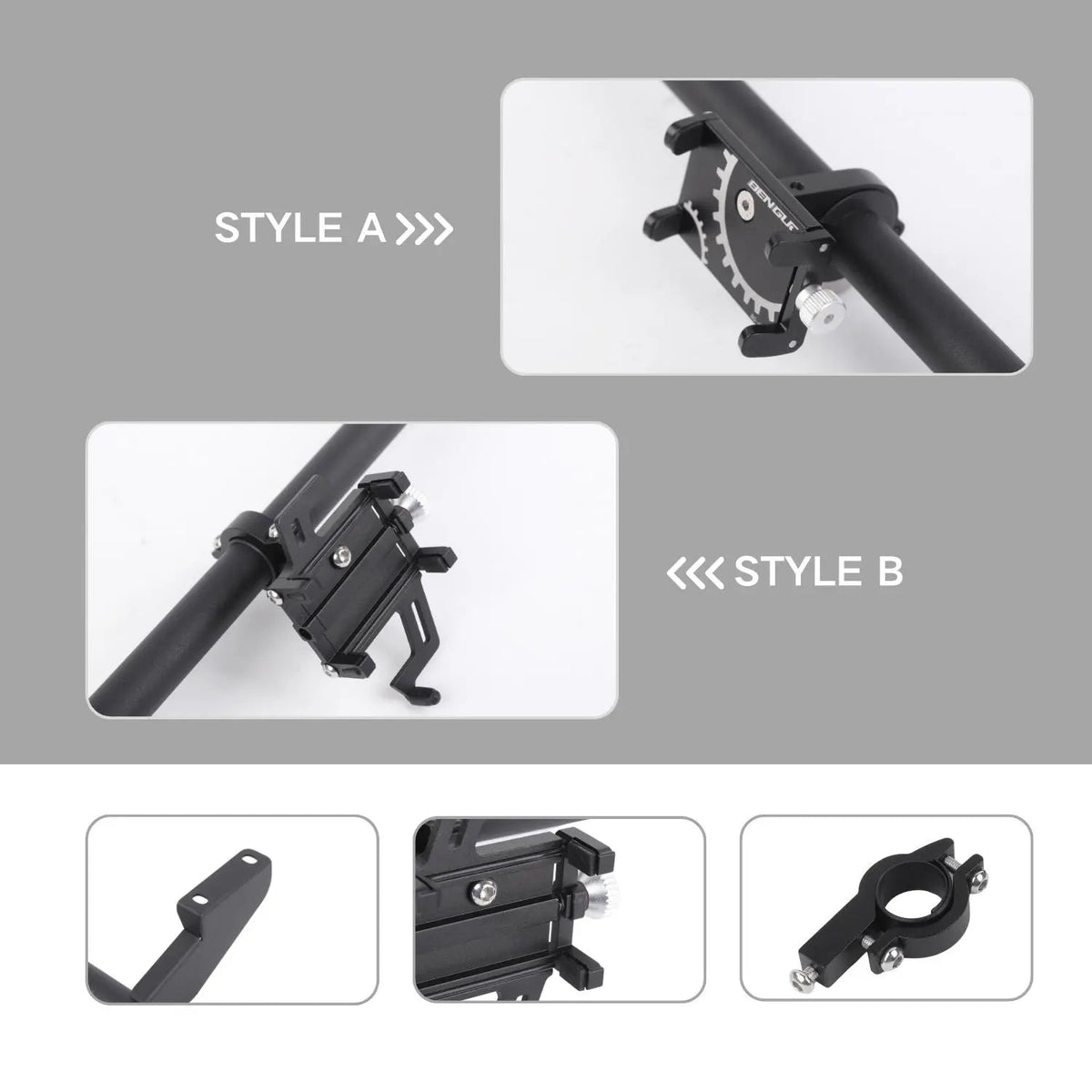 For 2024+ Jeep Wrangler JL & Gladiator JT Dashboard Mobile Phone Holder Rod Bracket
