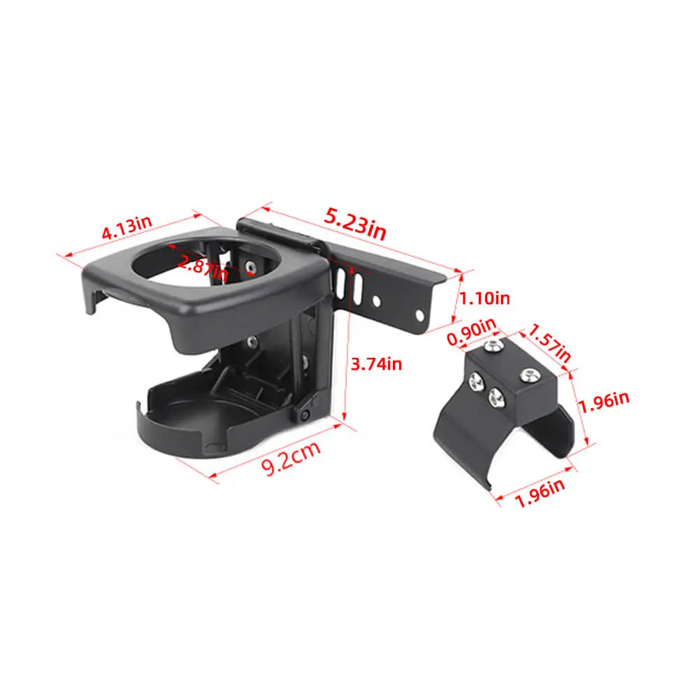 For 2024+ Jeep Wrangler JL & Gladiator JT Drink Cup Holder Stand Bracket Organizer Mount