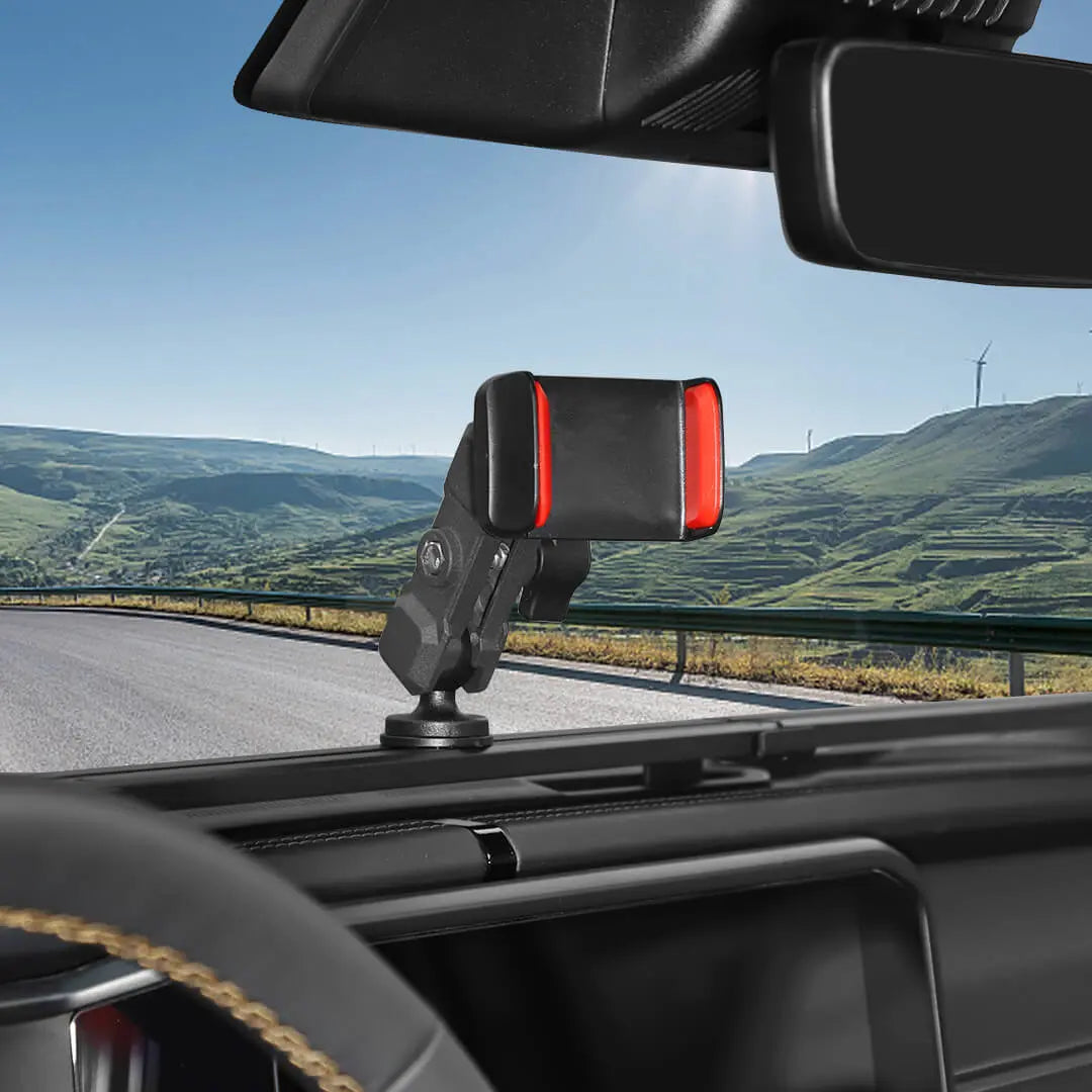 For 2024+ Jeep Wrangler JL & Gladiator JT Interior Center Console Dashboard Rail Expansion Phone Holder Mount