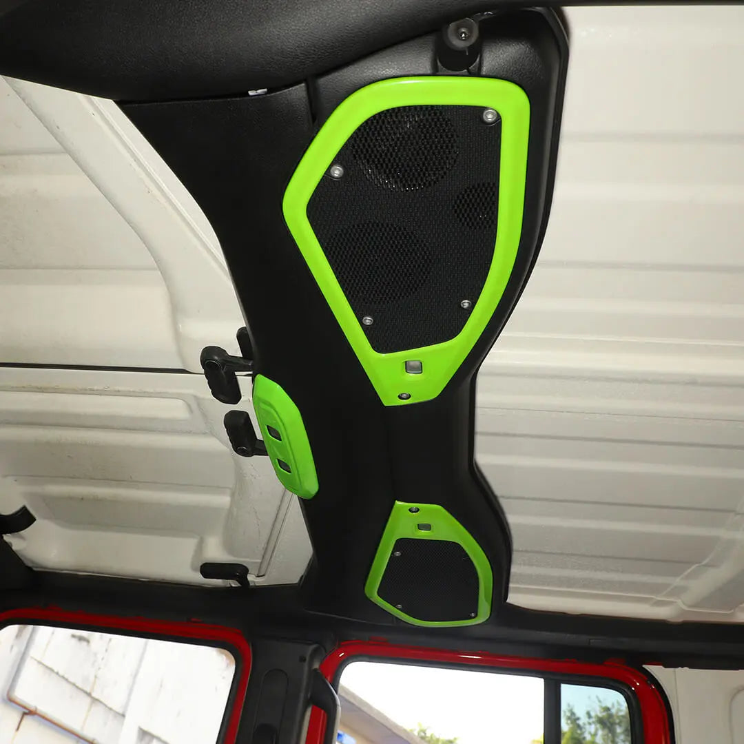 For 2024+ Jeep Wrangler JL & Gladiator JT Interior Center Console Full Set Trim Cover Kit (18 pcs)