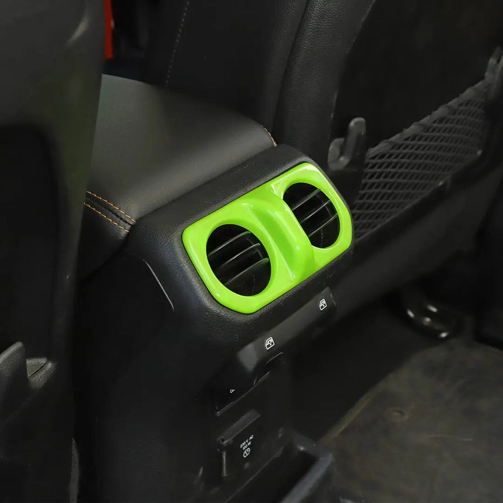 For 2024+ Jeep Wrangler JL & Gladiator JT Interior Center Console Full Set Trim Cover Kit (18 pcs)