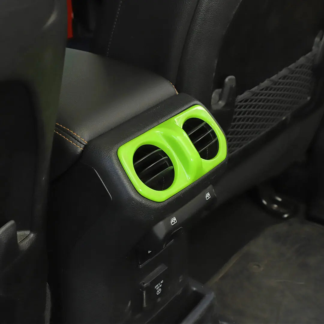 For 2024+ Jeep Wrangler JL & Gladiator JT Interior Center Console Full Set Trim Cover Kit (18 pcs)